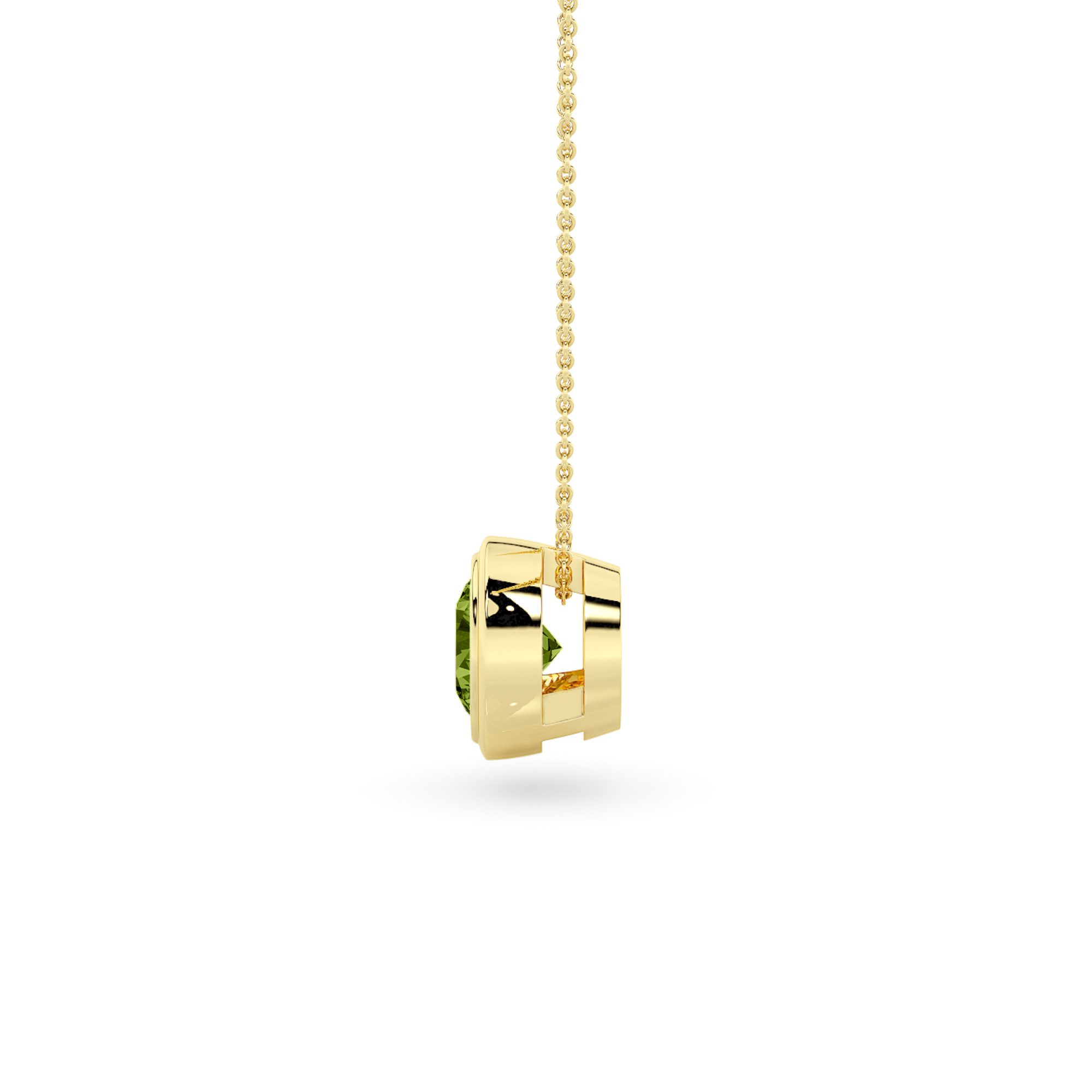 SEMI PRECIOUS WHISPER PERIDOT NECKLACE COLLECTION - 2